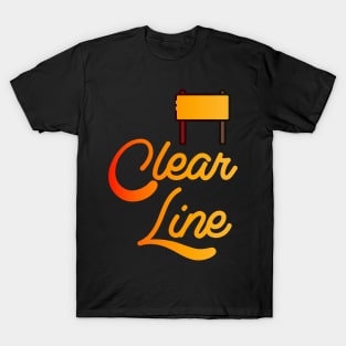 Clear line T-Shirt